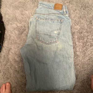 Jeans a little white washed but still in good shape